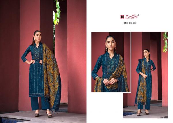 Zulfat Inteha Exclusive Wear Pashmina Designer Dress Material